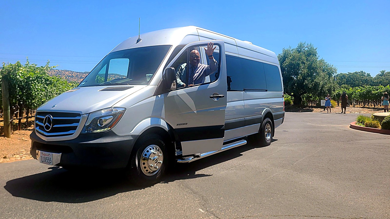 Luxury Sprinter van exterior — Your Limo Bus Bay Area